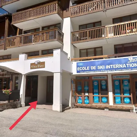 Valfrejus 19m2 Cosy 4 Couchages 60 M Des Pistes Appartement